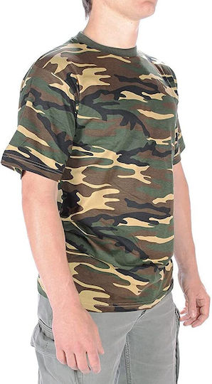 Mil-Tec T-shirt Woodland