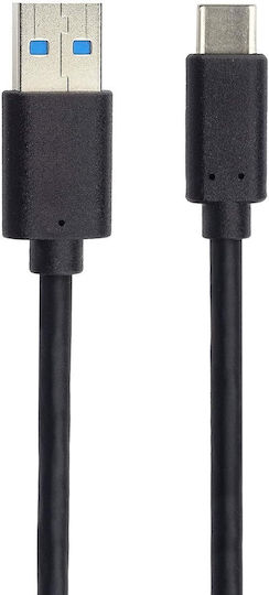 PremiumCord USB 3.0 Cable USB-C male - USB-A 60W PD Μαύρο 0.5m ku31ck05bk