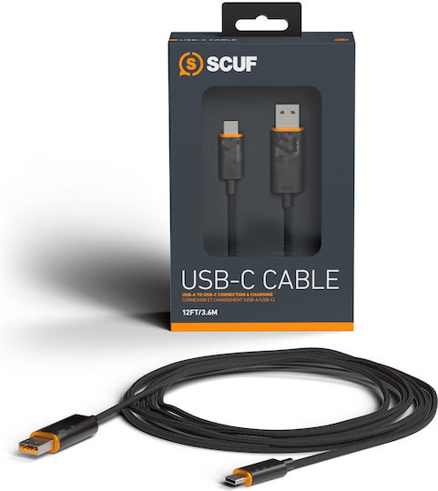 Corsair USB 2.0 Cable USB-C male - USB-A Gray 2m