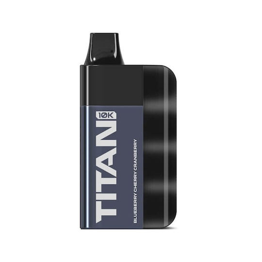 Titan Titan Einweg-E-Zigarette 10000 Einweg-E-Zigaretten Berry Plum 2ml 20mg Schwarz