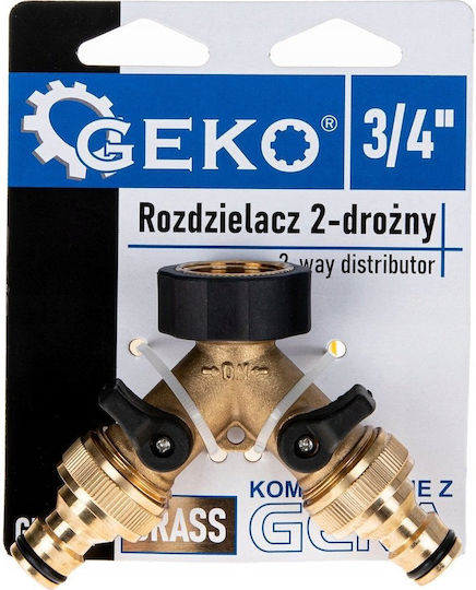 Geko G70157 Schnellverbinder Wasserrohr