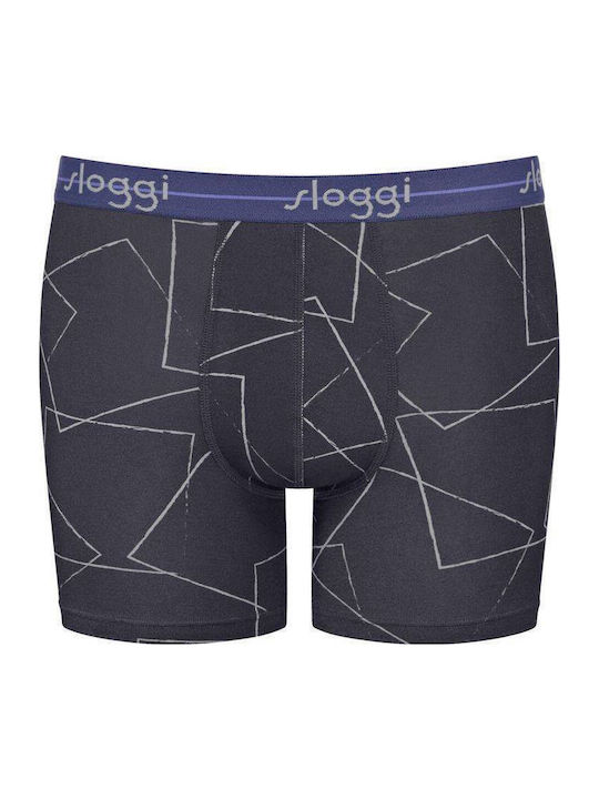 Start Short Ανδρικά Μποξεράκια Μπλε/ανθρακί 2Pack