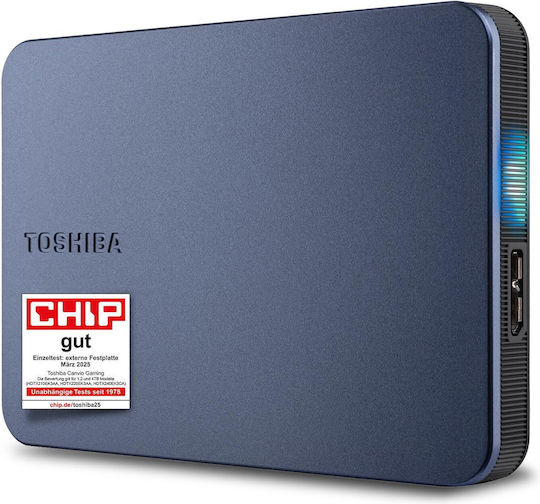 Toshiba Canvio Gaming USB-A 3.2 Външен HDD 1TB 2.5" Черен