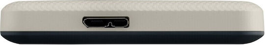 Toshiba Canvio Advance USB 3.0 Εξωτερικός HDD 1TB 2.5" Μπεζ