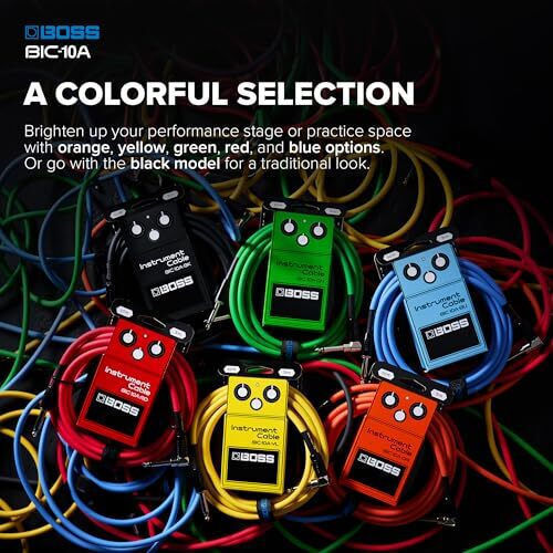 Boss Cable 6.3mm male - 6.3mm male 3m Blue (P69B24)