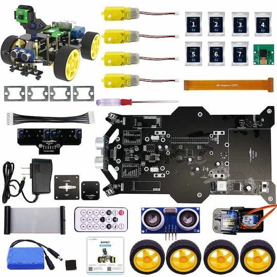 Yahboom Yahboom Raspbot AI Vision Robot Car with FPV camera for Raspberry Pi 5 without TF card (6000200268)