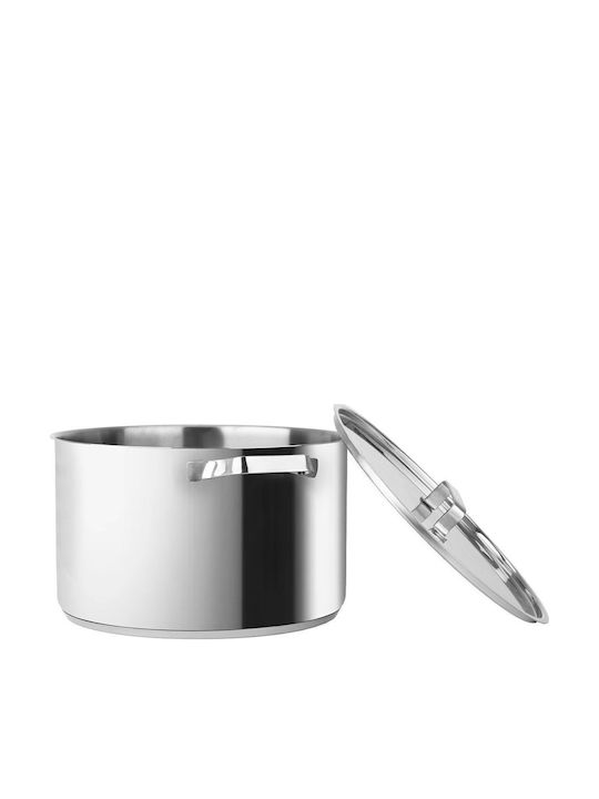 Estia Allegro Tiefer Edelstahl-Topf 7.6Es / 30cm