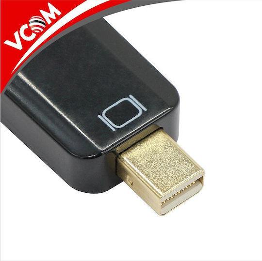 Vcom CA334 Adapter Mini DisplayPort M zu HDMI F Schwarz