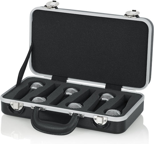 Gator Cases Gator Gm-6-pe Ata Molded Case – Suitcase for 6 Microphones