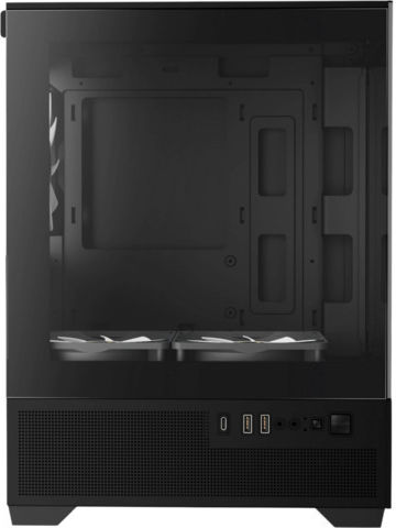 Gamdias AURA GC9M Elite Gaming Micro Tower Computer Case with Side Window and ARGB Lighting Black