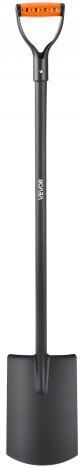 Vevor Lopată plată cu Mâner din Metal 48cm