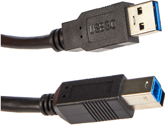 PremiumCord USB 2.0 Cable USB-A male - USB-B male Μαύρο 2m ku3ab2bk