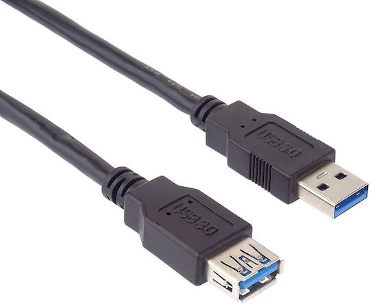 PremiumCord USB 2.0 Кабел USB-A мъжки - USB-B мъжки Черен 3м ku3paa3bk