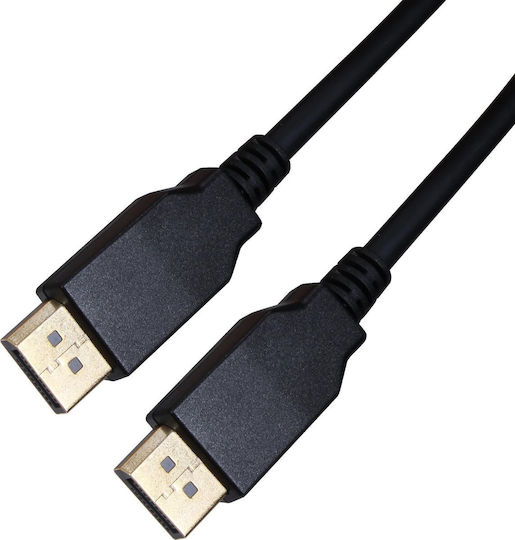 VCOM Cablu DisplayPort - DisplayPort 1.5m Negru