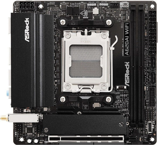 ASRock A620AI WiFi Motherboard Mini ITX with AMD AM5 Socket