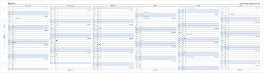 Ετησιο Πλανο Καθετο Filofax 2026 Pocket Αγγλικο Vertical Year Planner English Λευκο 26-68202