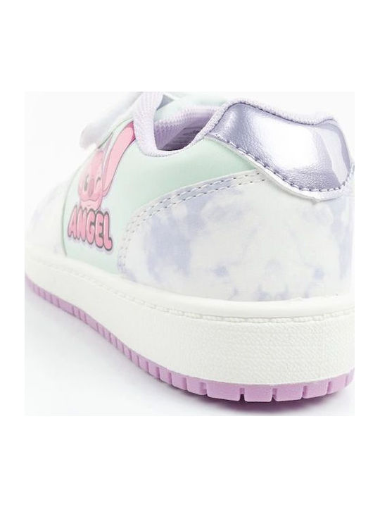 Kids Sneakers with Scratch White