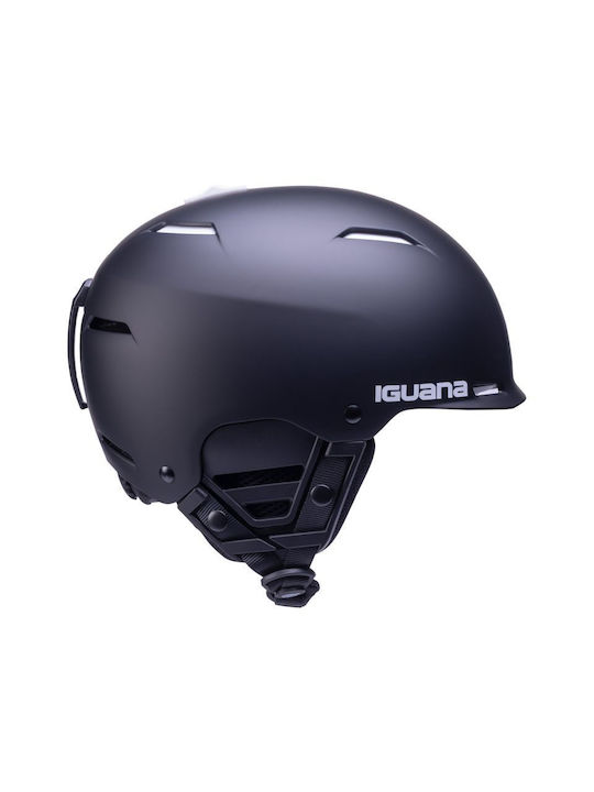 Iguana Herren Ski & Snowboard Helm in Schwarz Farbe