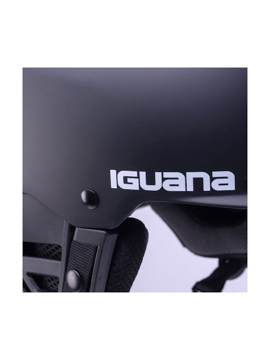 Iguana Herren Ski & Snowboard Helm in Schwarz Farbe