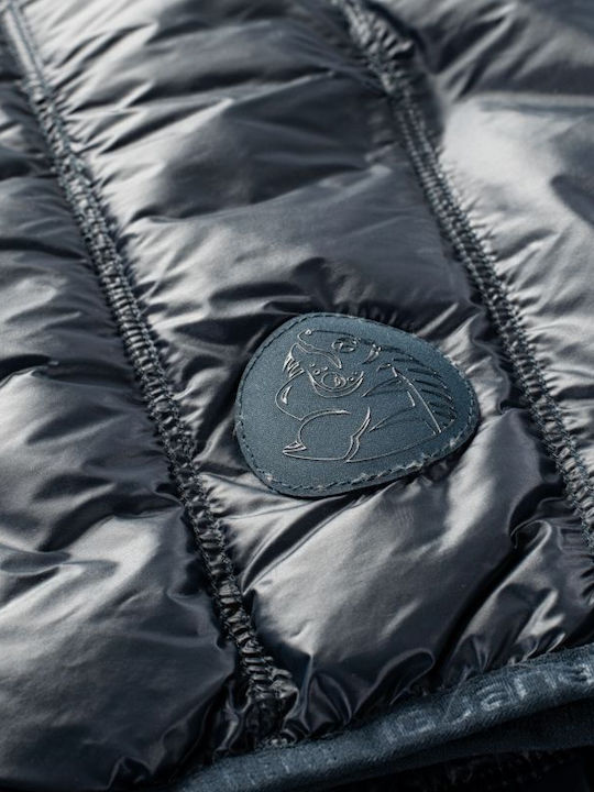 Blanco Αμάνικο Χειμωνιάτικο Μπουφάν Puffer Navy Μπλε
