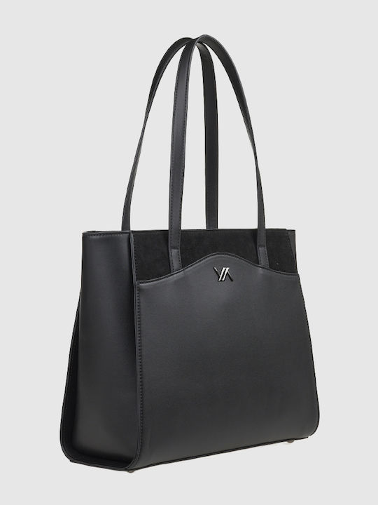 Damen Schultertasche Wildleder Braune