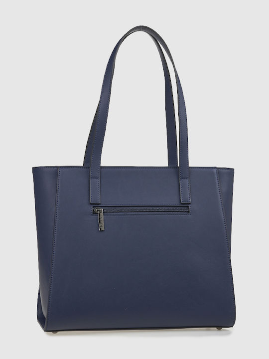 Damentasche Schultertasche Blau