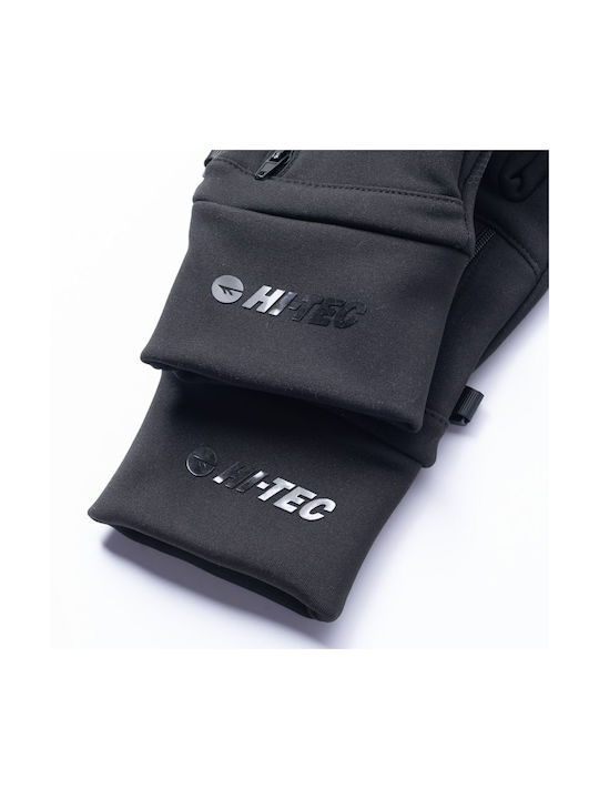 Hi-Tec Half Finger Cycling Gloves Adults Black