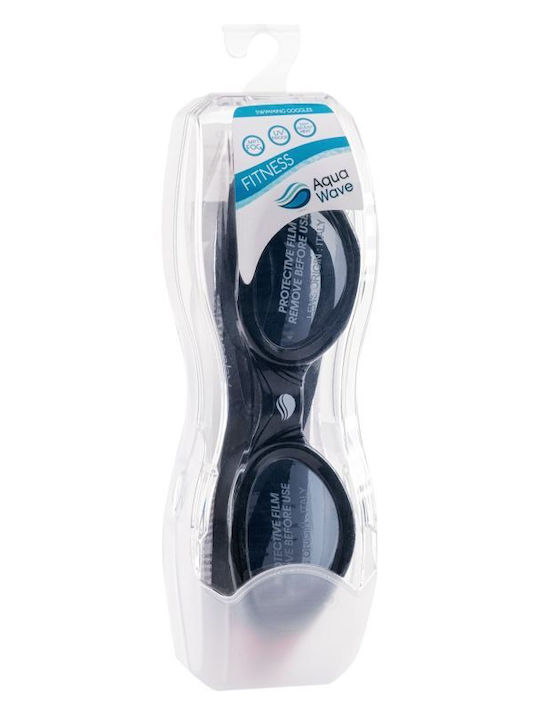 Aquawave Swimming Goggles Adults with Anti-fog Lenses Black