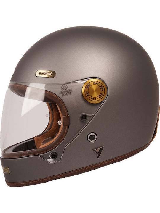 ByCity Roadster III Matt Gray Κράνος Μηχανής Full Face ECE 22.06 1350gr