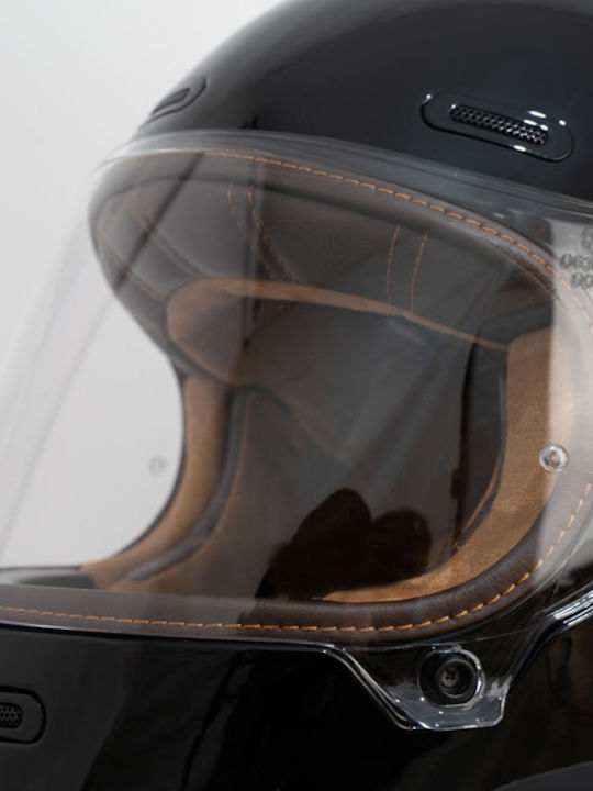 ByCity Roadster III Black Shiny Κράνος Μηχανής Full Face ECE 22.06 1350gr