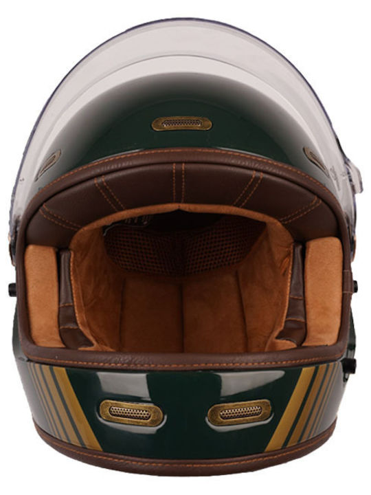 ByCity Roadster III Dark Green Κράνος Μηχανής Full Face ECE 22.06 1350gr