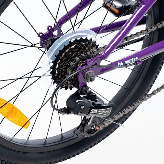 Martes Ninja 20" Bicicletă pentru copii Biciclete de munte Violet