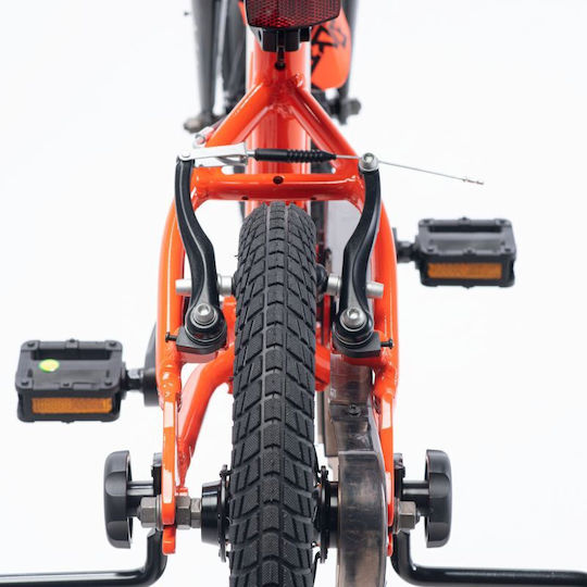 Radvik 14" Bicicletă pentru copii de Oras cu Cadru din Aluminiu Portocaliu
