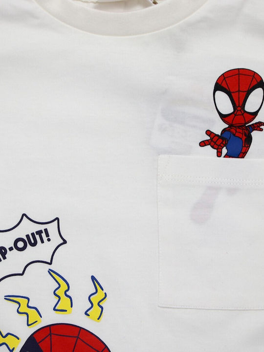 Kids Top Long-sleeved White