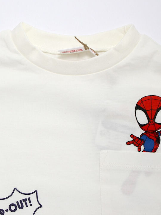 Kids Top Long-sleeved White