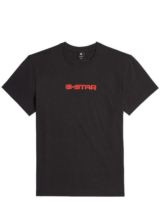Print R T-shirt Black