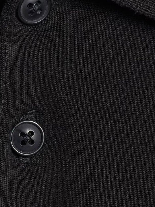 Kids' Polo Long Sleeve Black