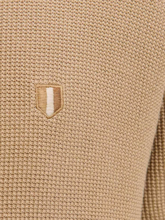 Langarm Pullover Beige