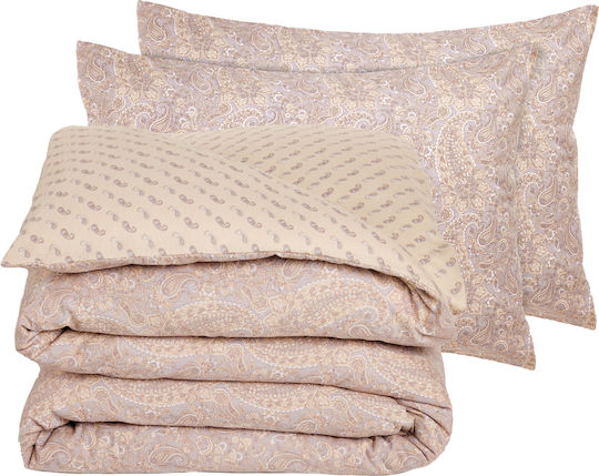 Das Home Set Übergröße 4Stück 230x260cm Happy Flannel 9680 Grey, Yellow