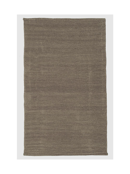 Koulis Carpets Rodos Rodos Килим Правоъгълена Лятно време Памук Кафяв