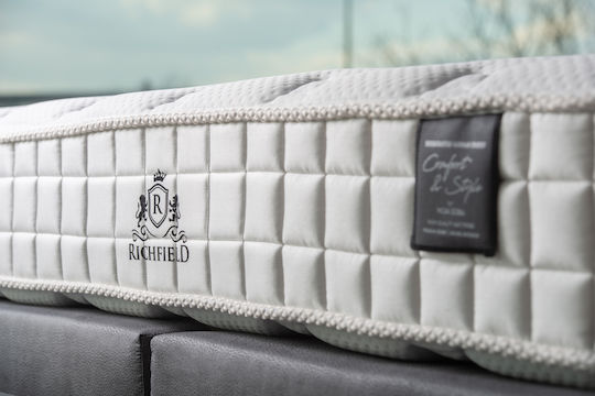 Richfield Premium Semi-double Ergonomic Mattress 110x200x35cm with Independent Springs