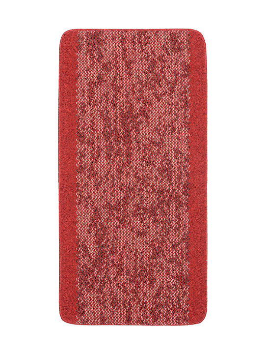 Non-Slip Kitchen Runner Mat Granite Red-Beige 67x140