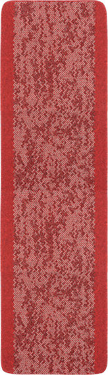 Non-Slip Runner Granite Red-Cream 67x230