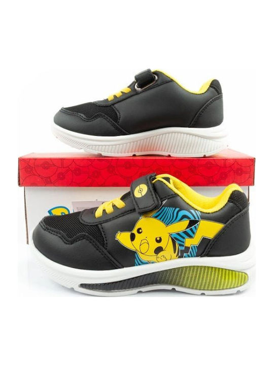 Kids Sneakers with Scratch Black
