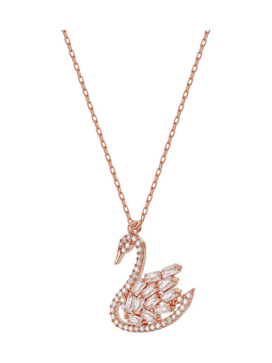 Kiriakos Gofas Charm Schwan aus Vergoldet Silber mit Zirkon