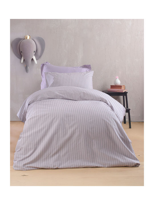 Rythmos Duvet Set Single 160x240cm Polene Purple 2pcs 380 GSMGsm