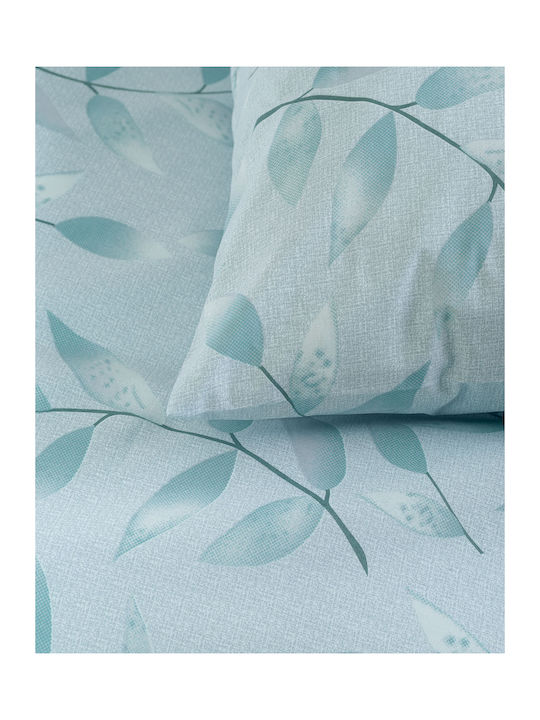 Rythmos Duvet Set Single 160x240cm Demetra Mint 2pcs 380 GSMGsm