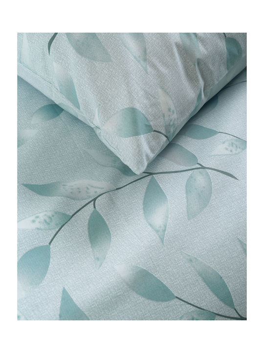 Rythmos Duvet Set Single 160x240cm Demetra Mint 2pcs 380 GSMGsm