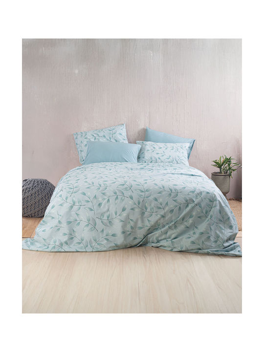 Rythmos Demetra Pillowcase Set with Envelope Cover Mint 50x70cm.