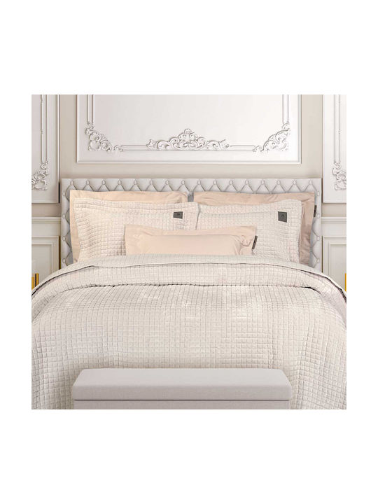 Greenwich Polo Club Σετ Μαξιλαροθήκες με Φάσα Ivory 50x70εκ.